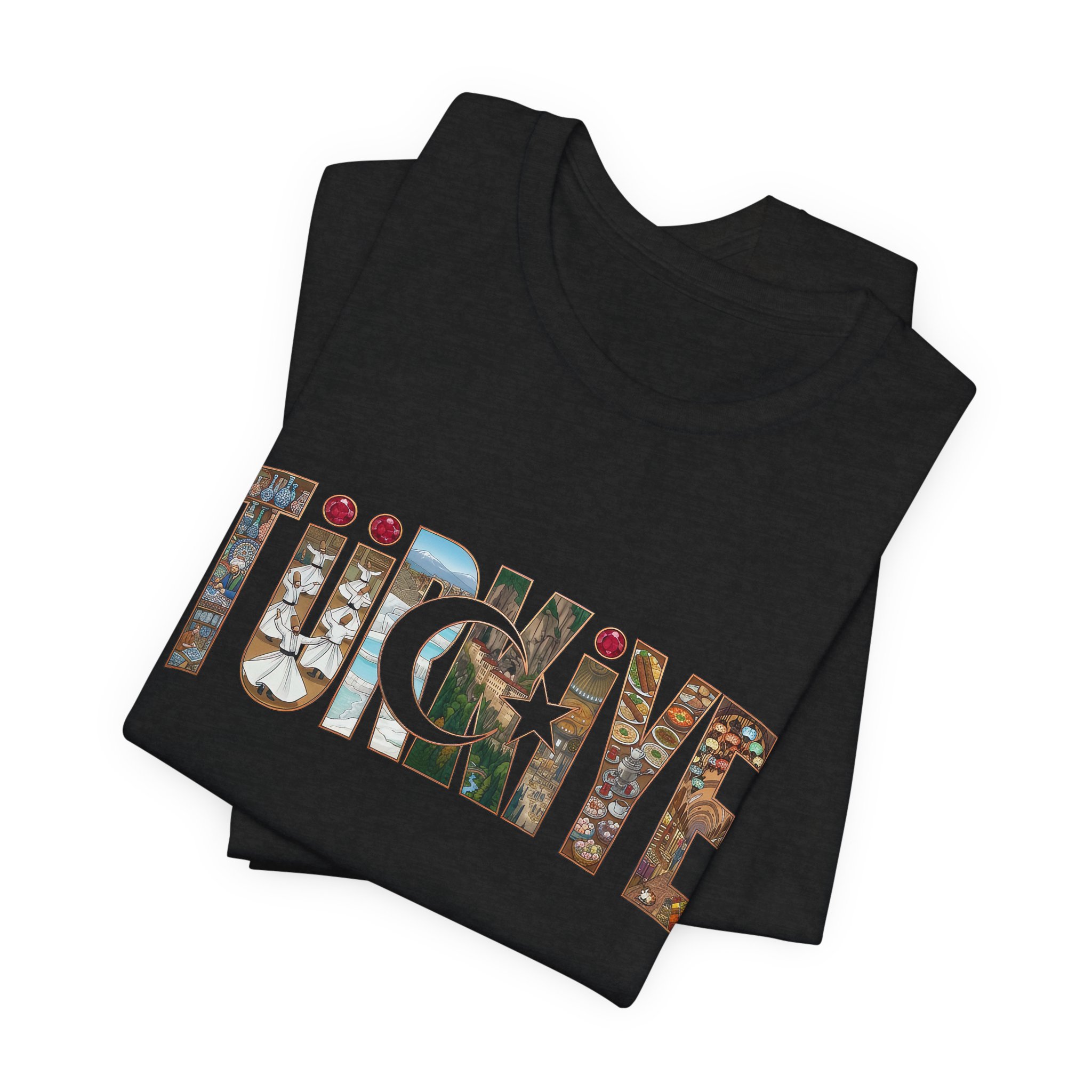 Turkiye Graphic T-shirt | Turkish Travel Souvenir Tee - Image 23