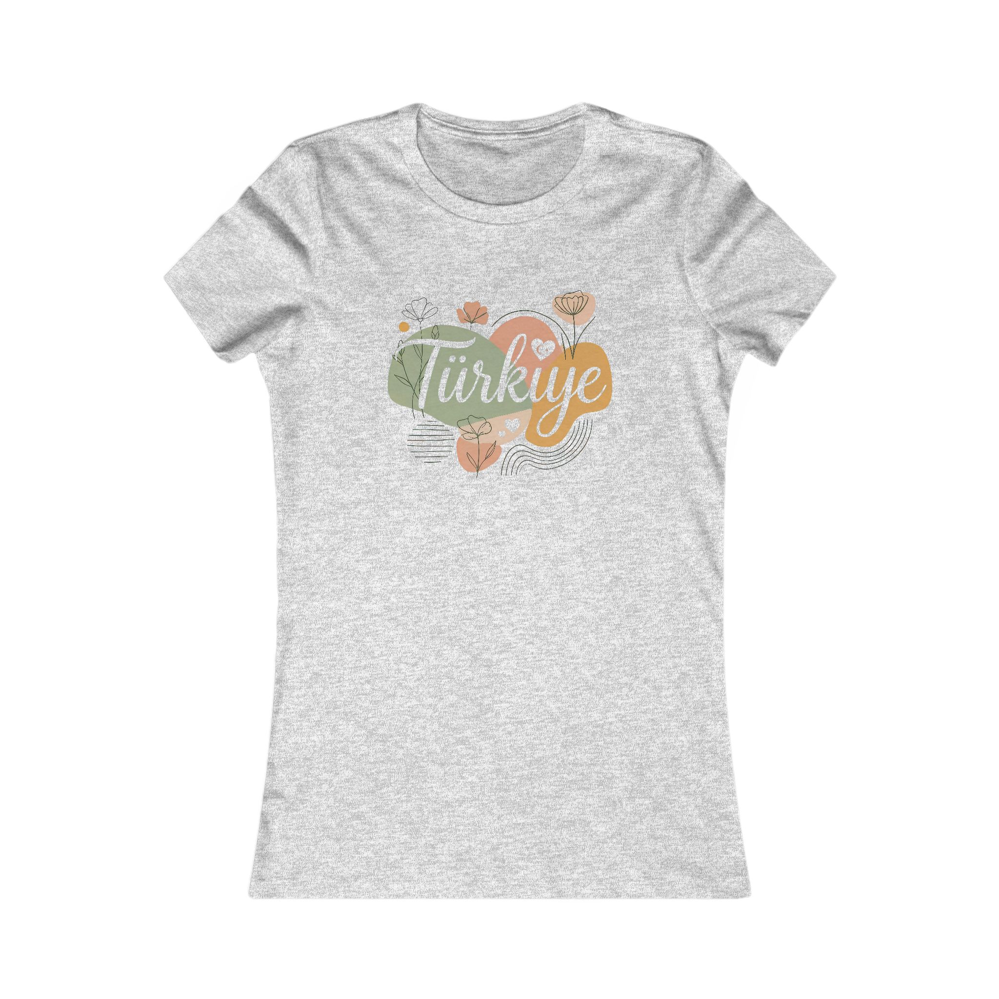 Boho Turkiye Floral Women's Favorite T-Shirt - Image 8