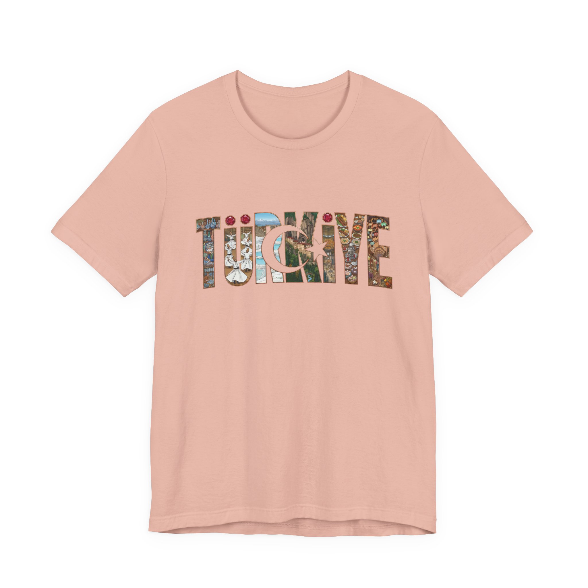 Turkiye Graphic T-shirt | Turkish Travel Souvenir Tee - Image 9