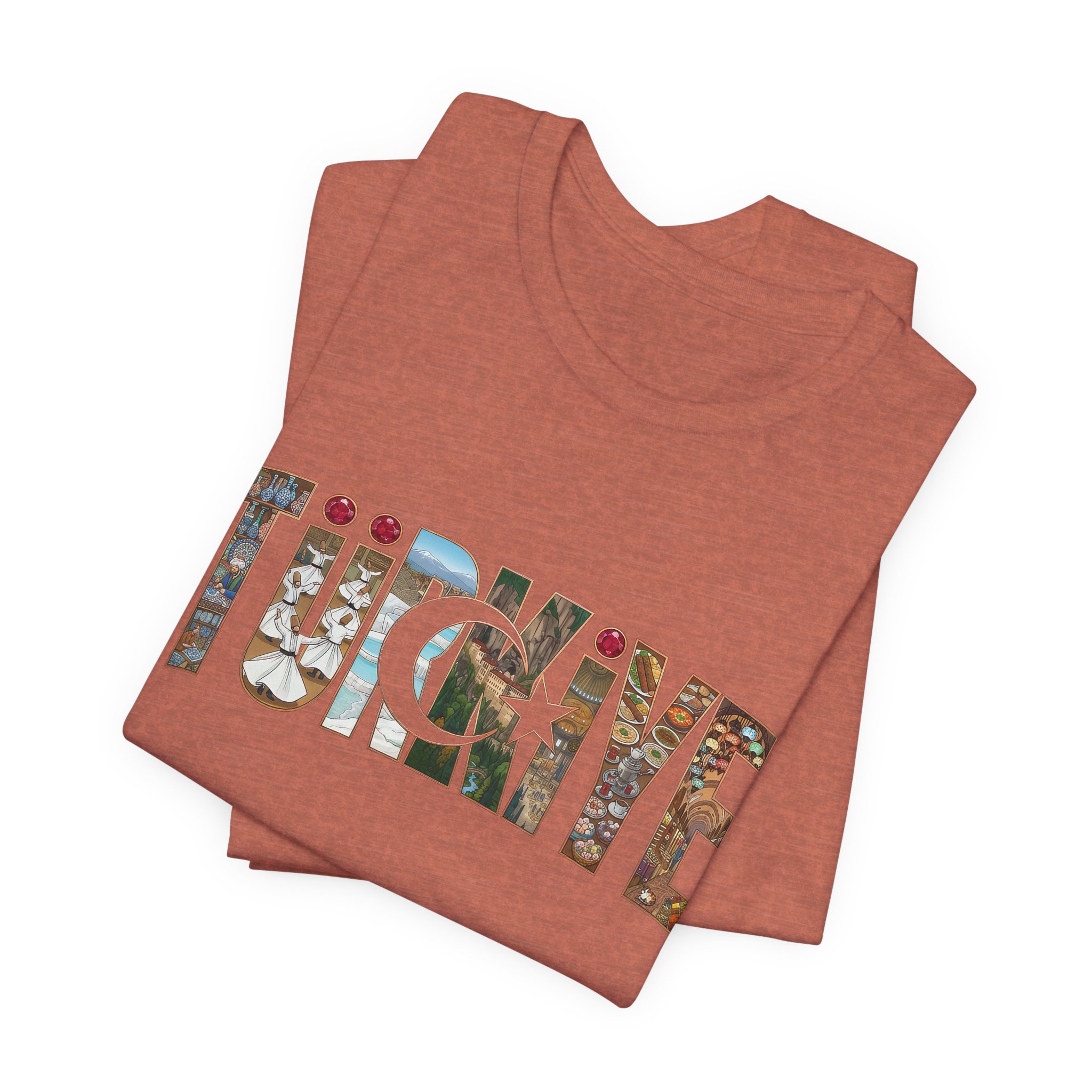 Turkiye Graphic T-shirt | Turkish Travel Souvenir Tee - Image 19