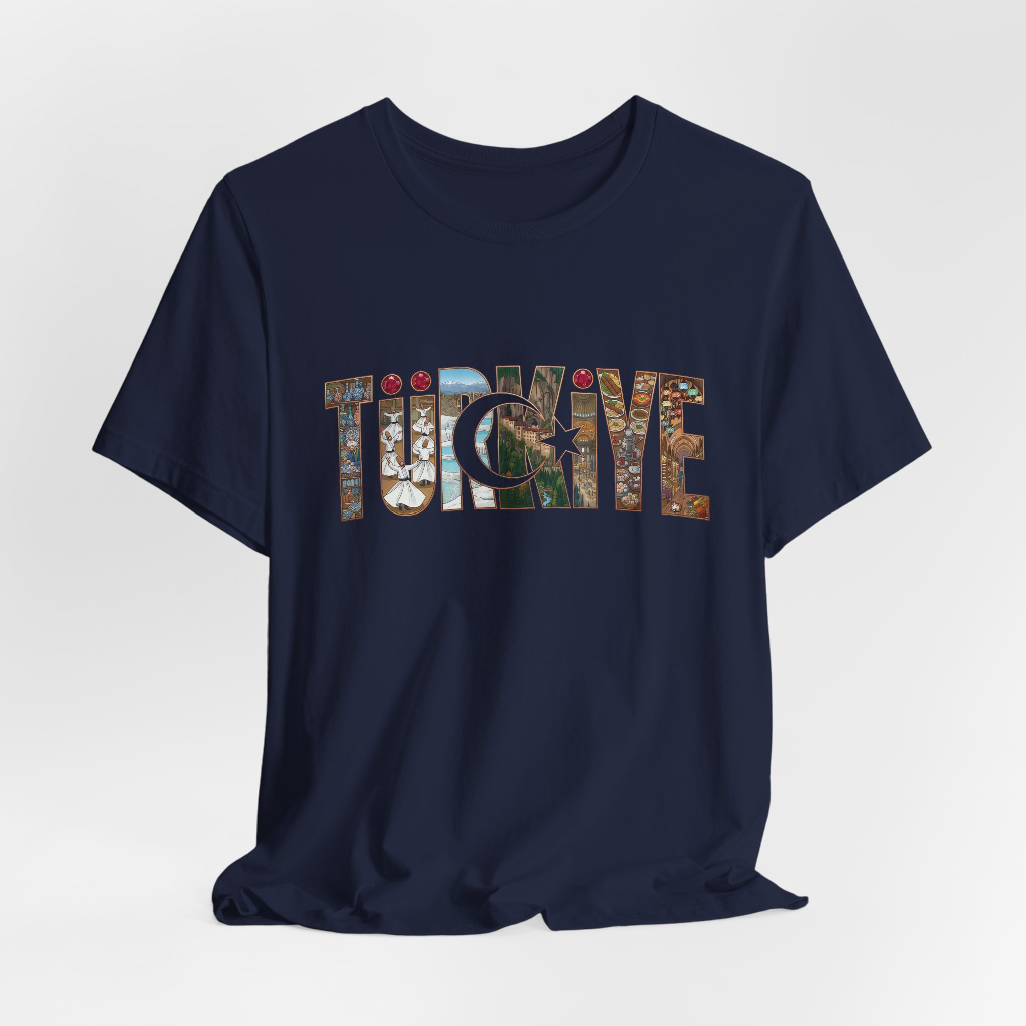 Turkiye Graphic T-shirt | Turkish Travel Souvenir Tee - Image 36