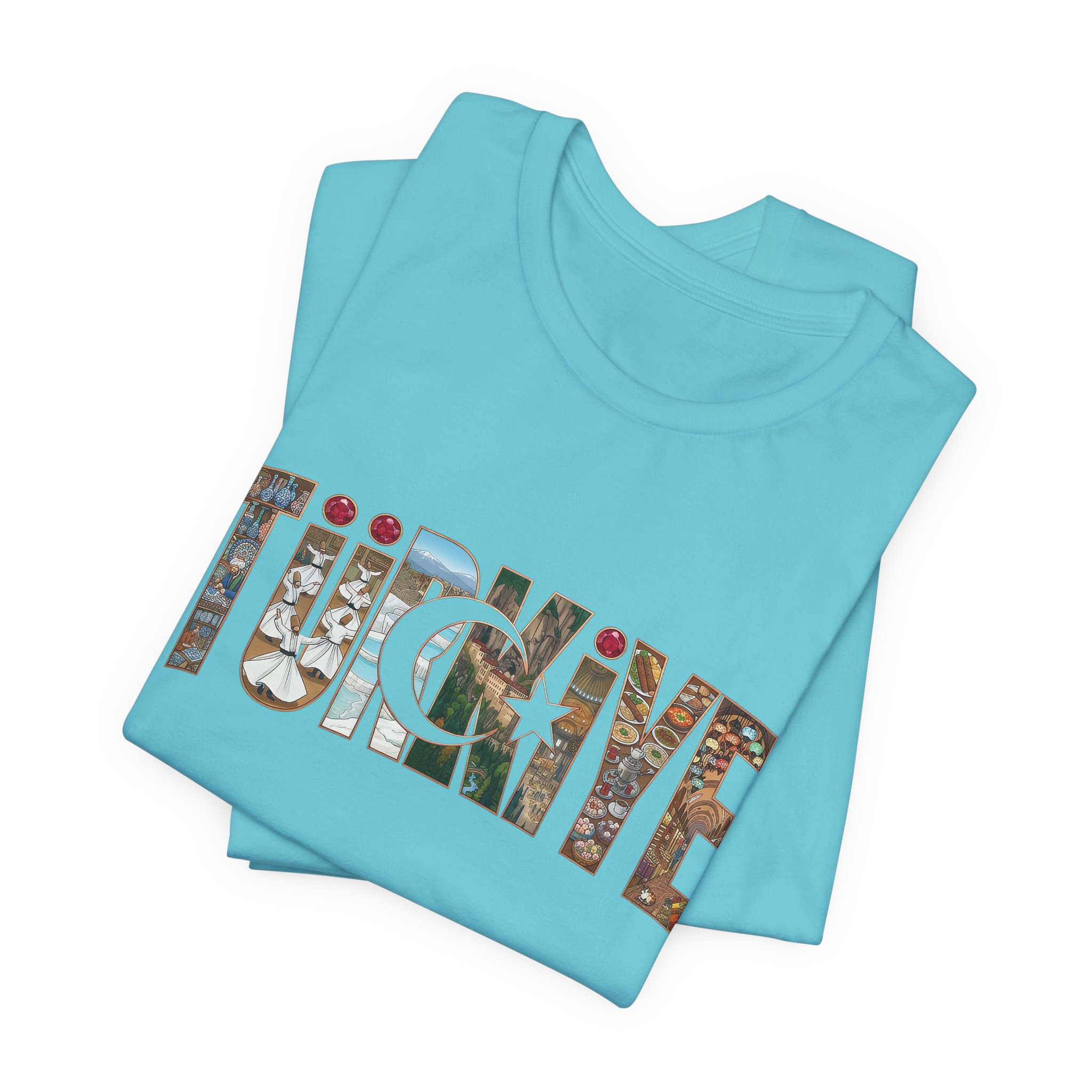 Turkiye Graphic T-shirt | Turkish Travel Souvenir Tee - Image 31