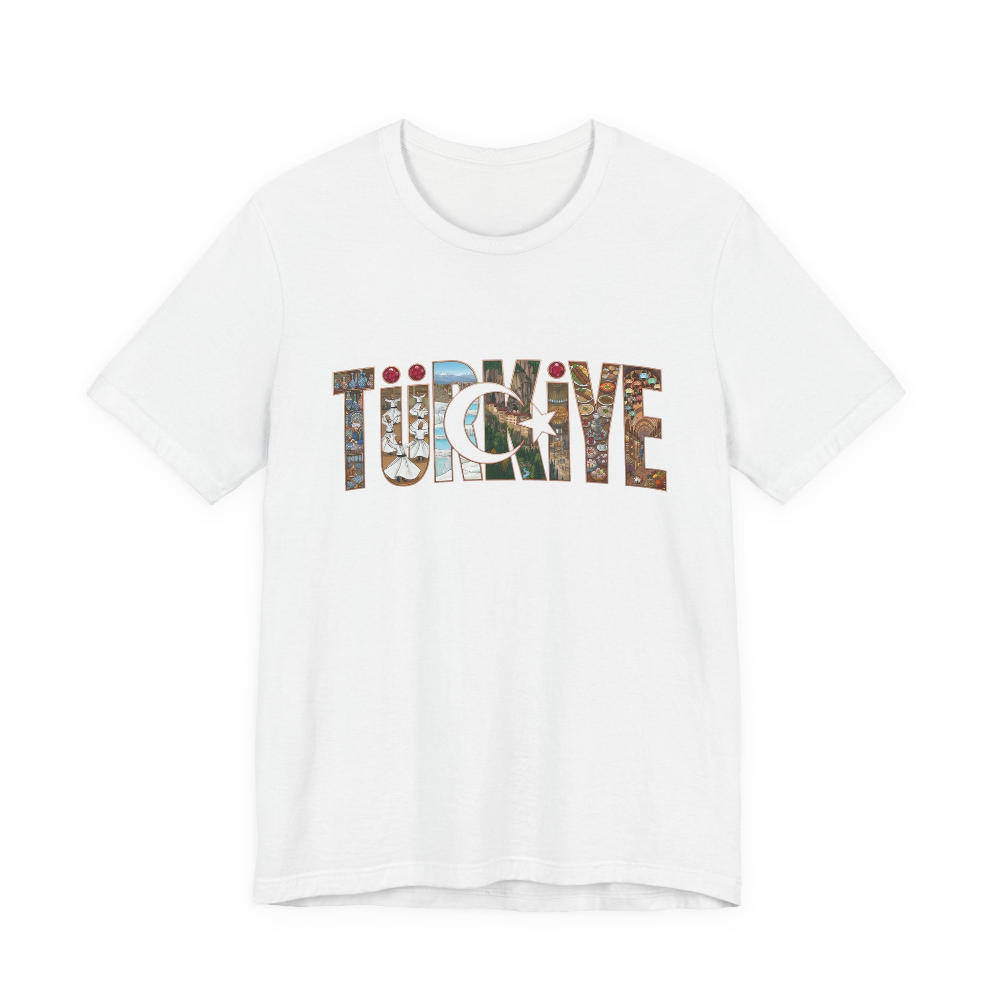 Turkiye Graphic T-shirt | Turkish Travel Souvenir Tee - Image 5