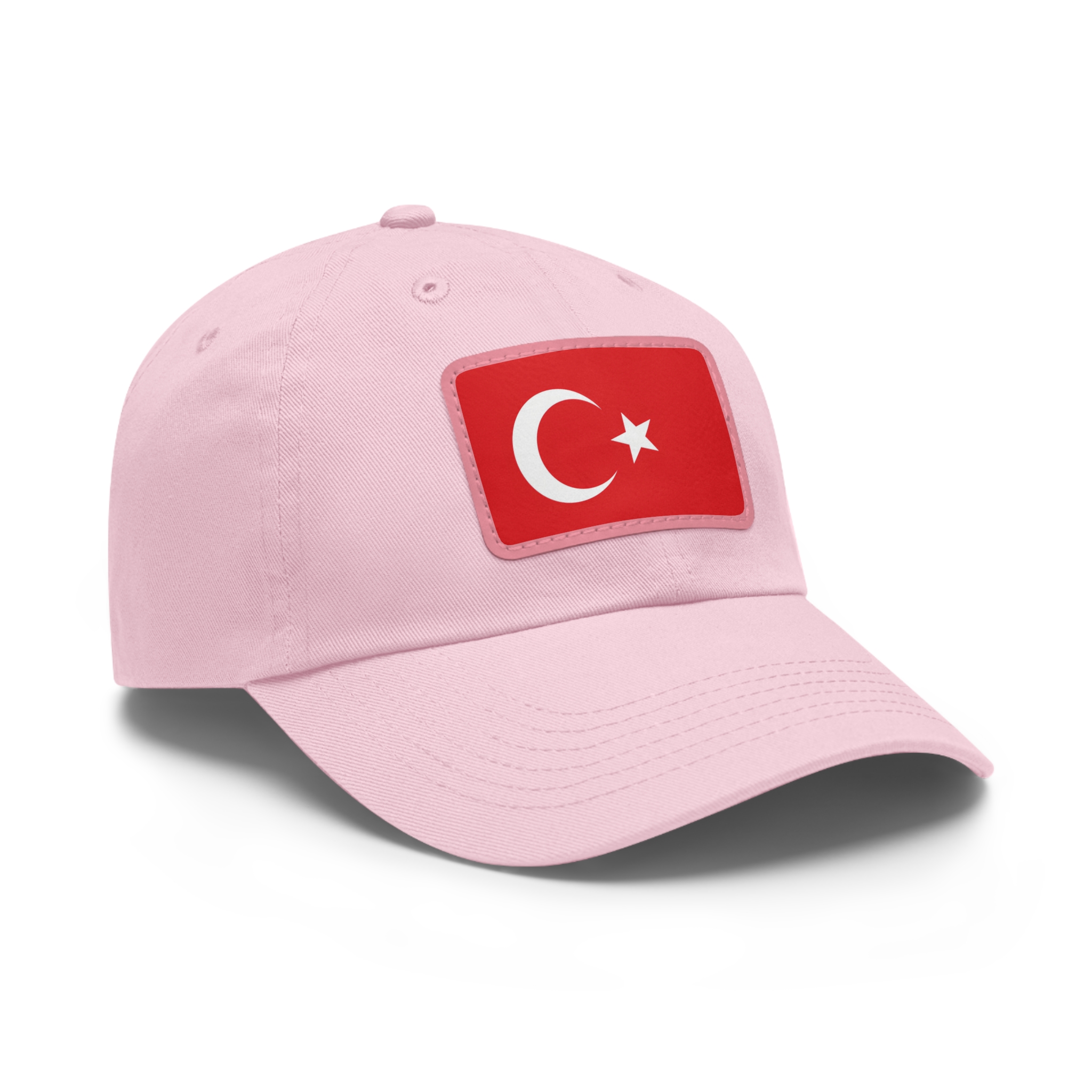 Turkish Flag Leather Patch Baseball Cap - Image 9