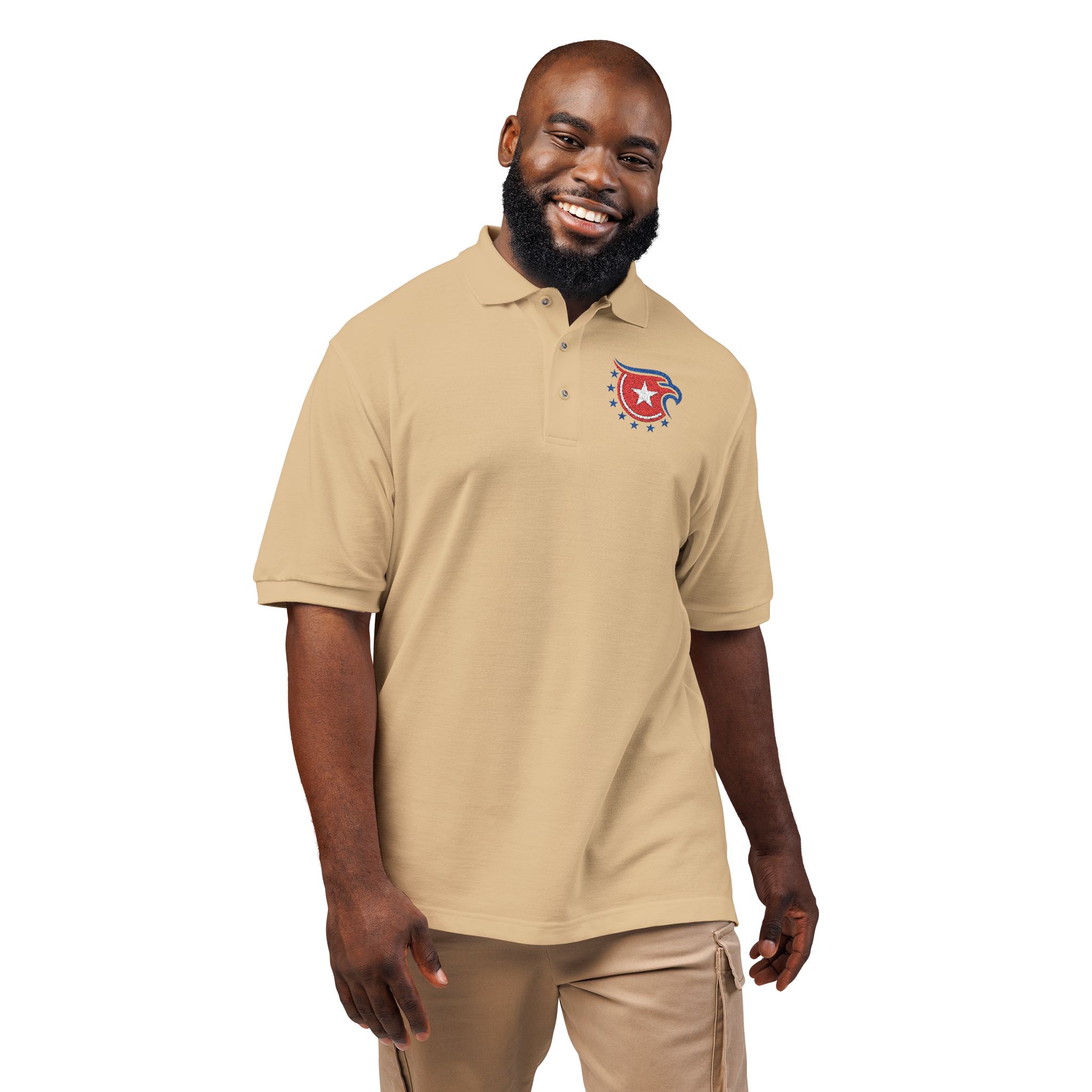 Embroidered Official Turkish Chambers Logo Polo Shirt - Image 8