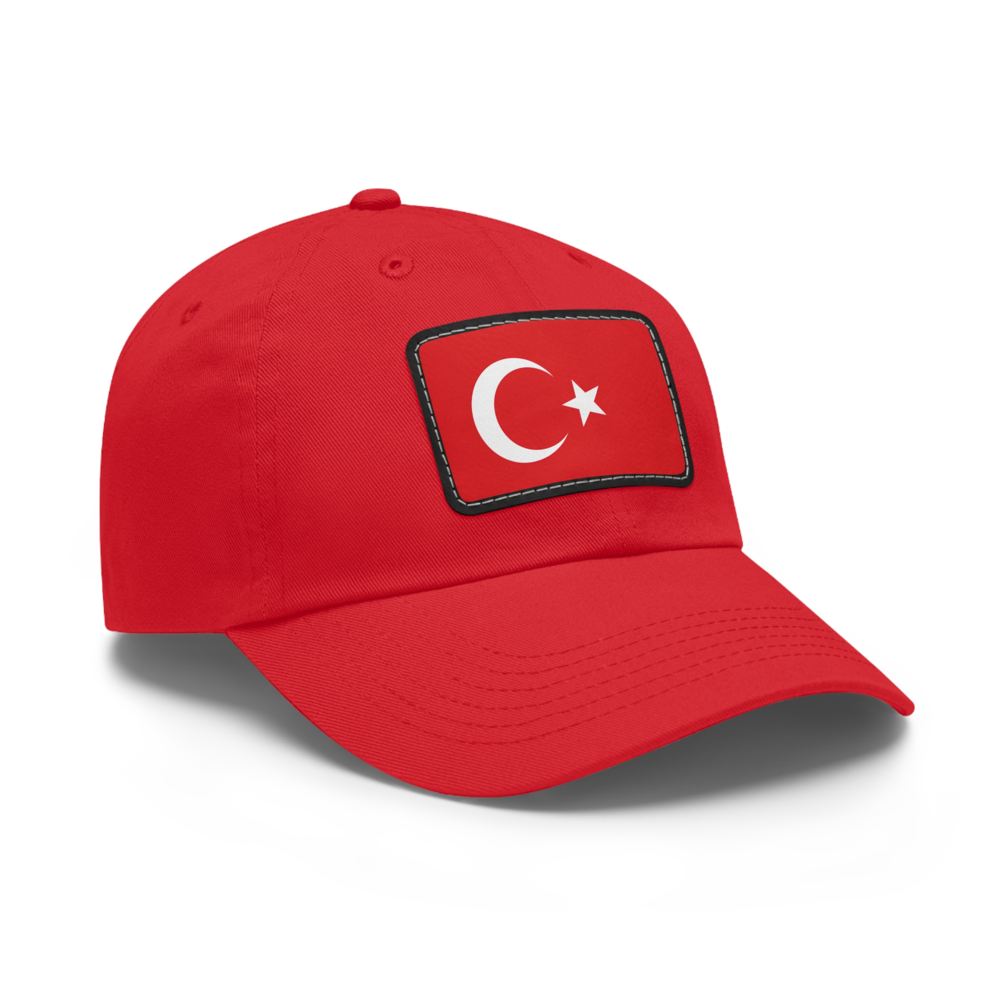 Turkish Flag Leather Patch Baseball Cap - Image 14