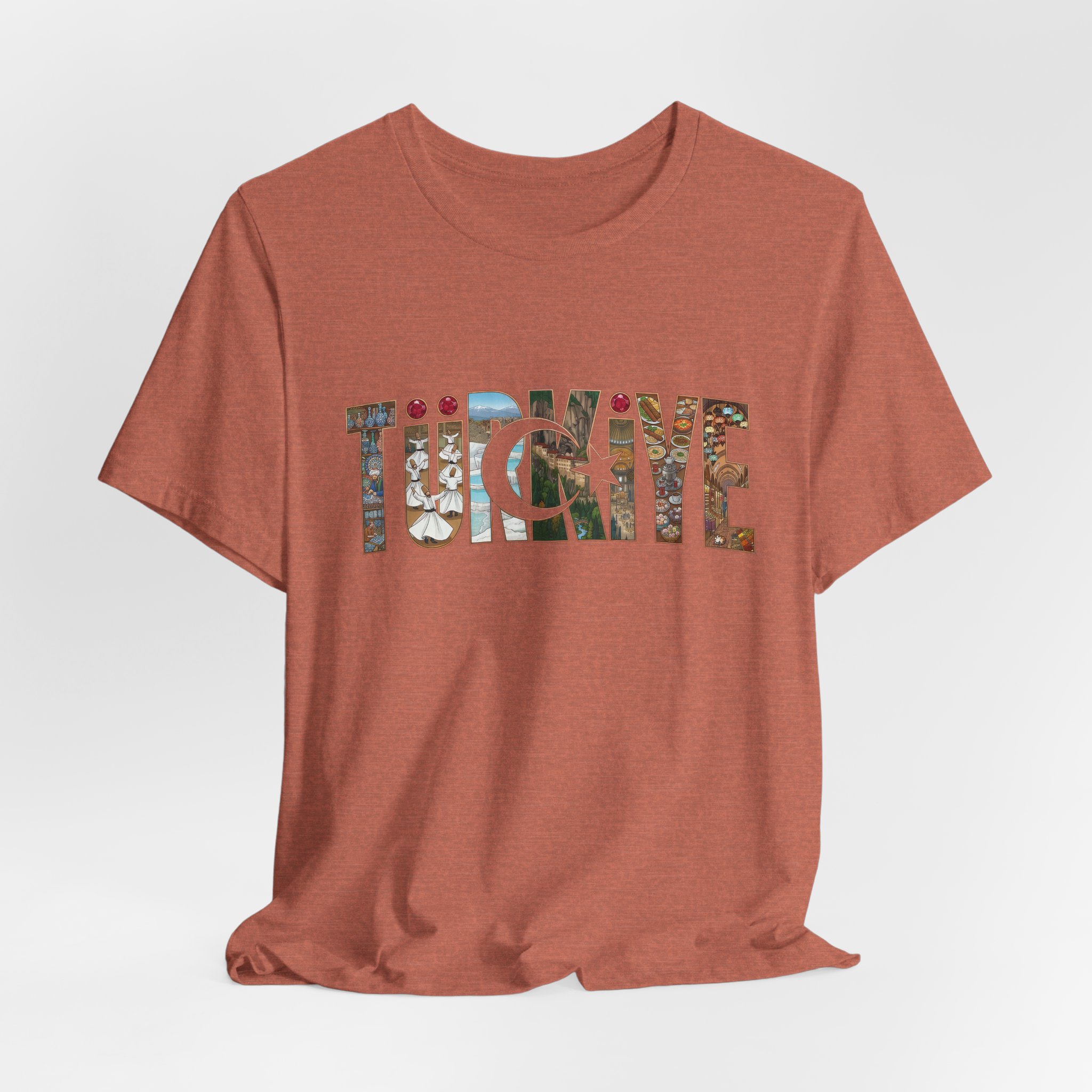 Turkiye Graphic T-shirt | Turkish Travel Souvenir Tee - Image 20