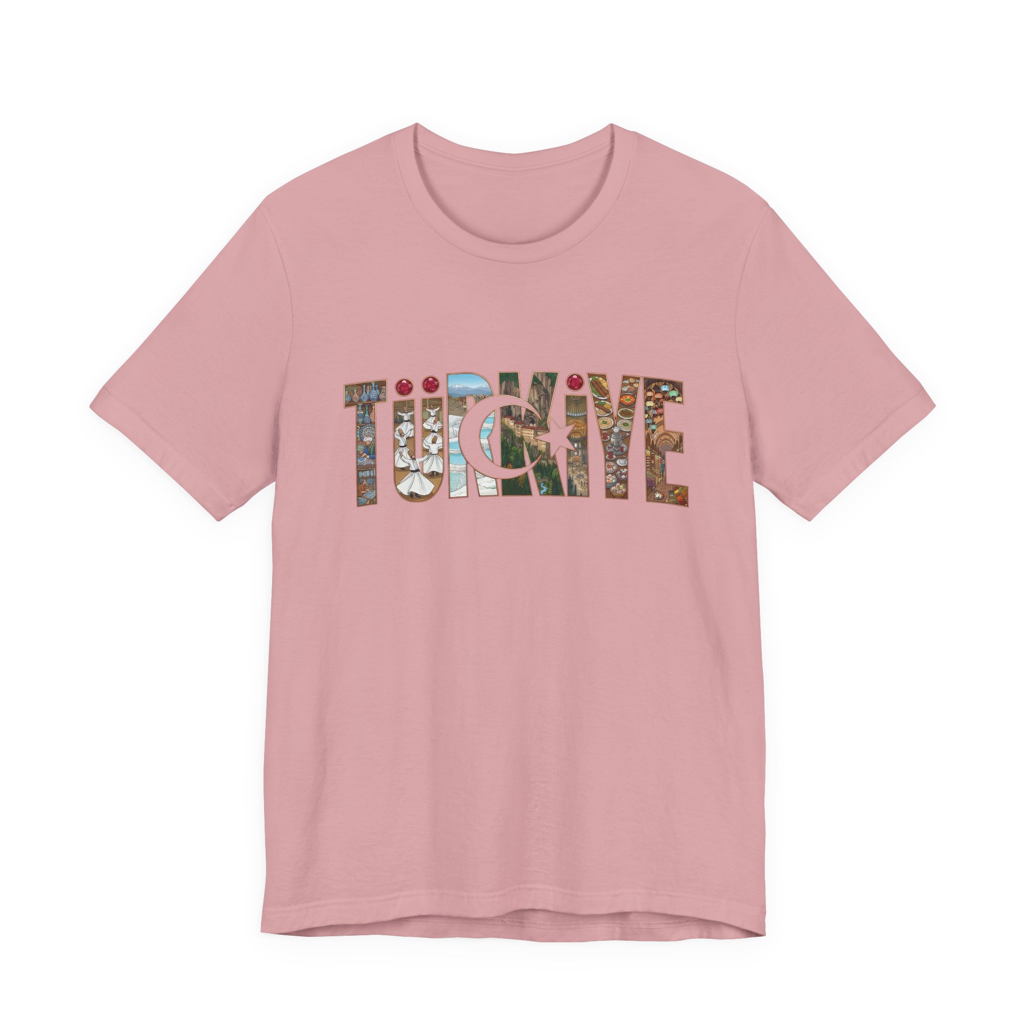 Turkiye Graphic T-shirt | Turkish Travel Souvenir Tee - Image 37