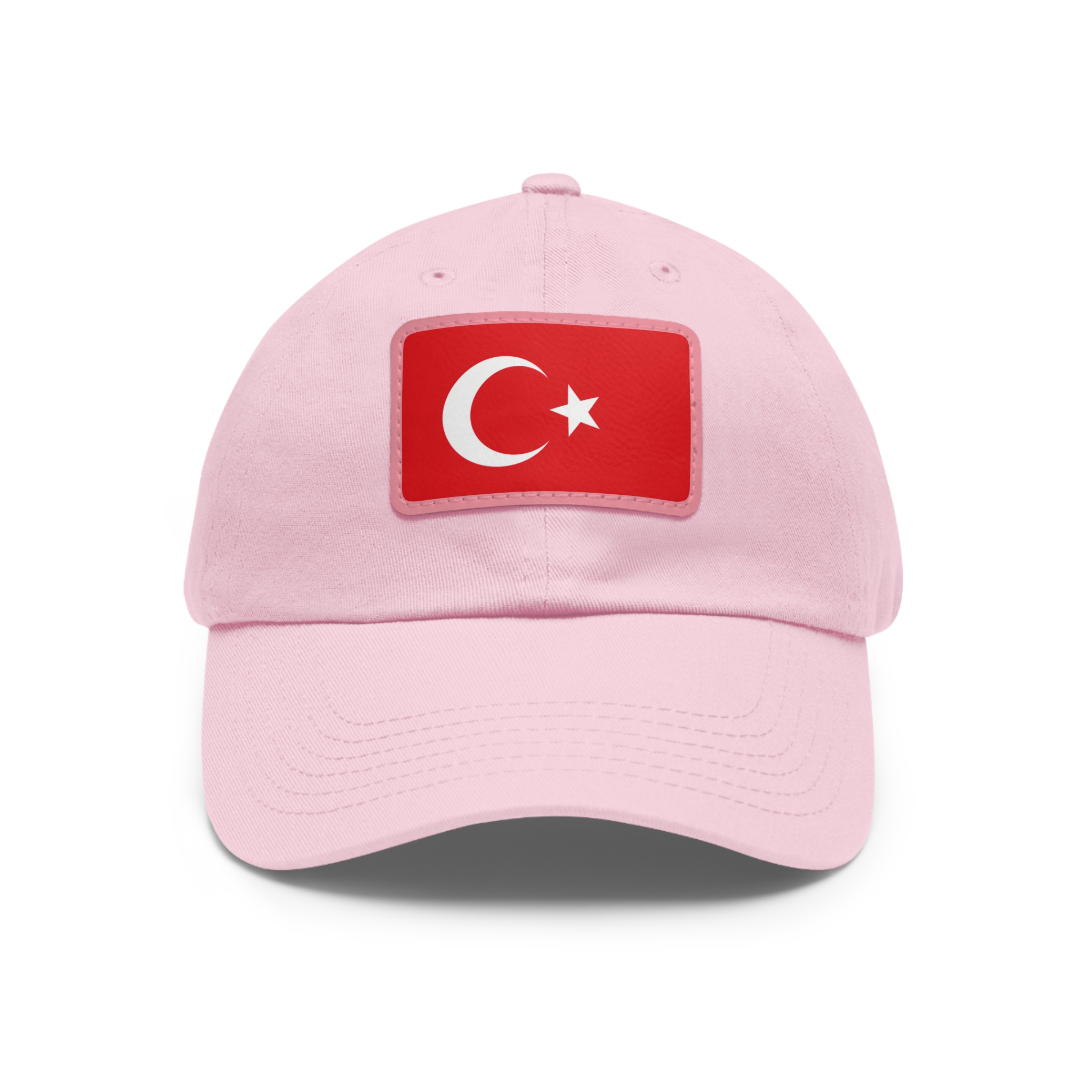 Turkish Flag Leather Patch Baseball Cap - Image 8