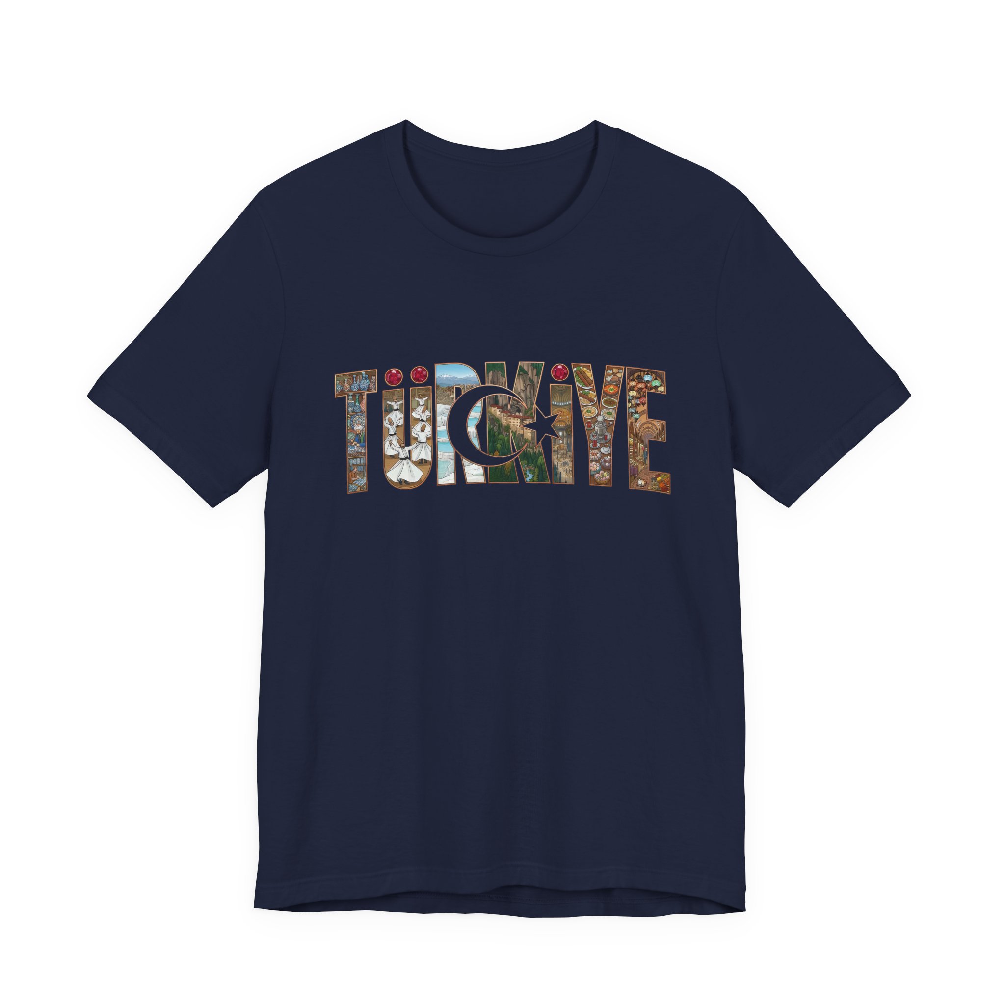 Turkiye Graphic T-shirt | Turkish Travel Souvenir Tee - Image 33