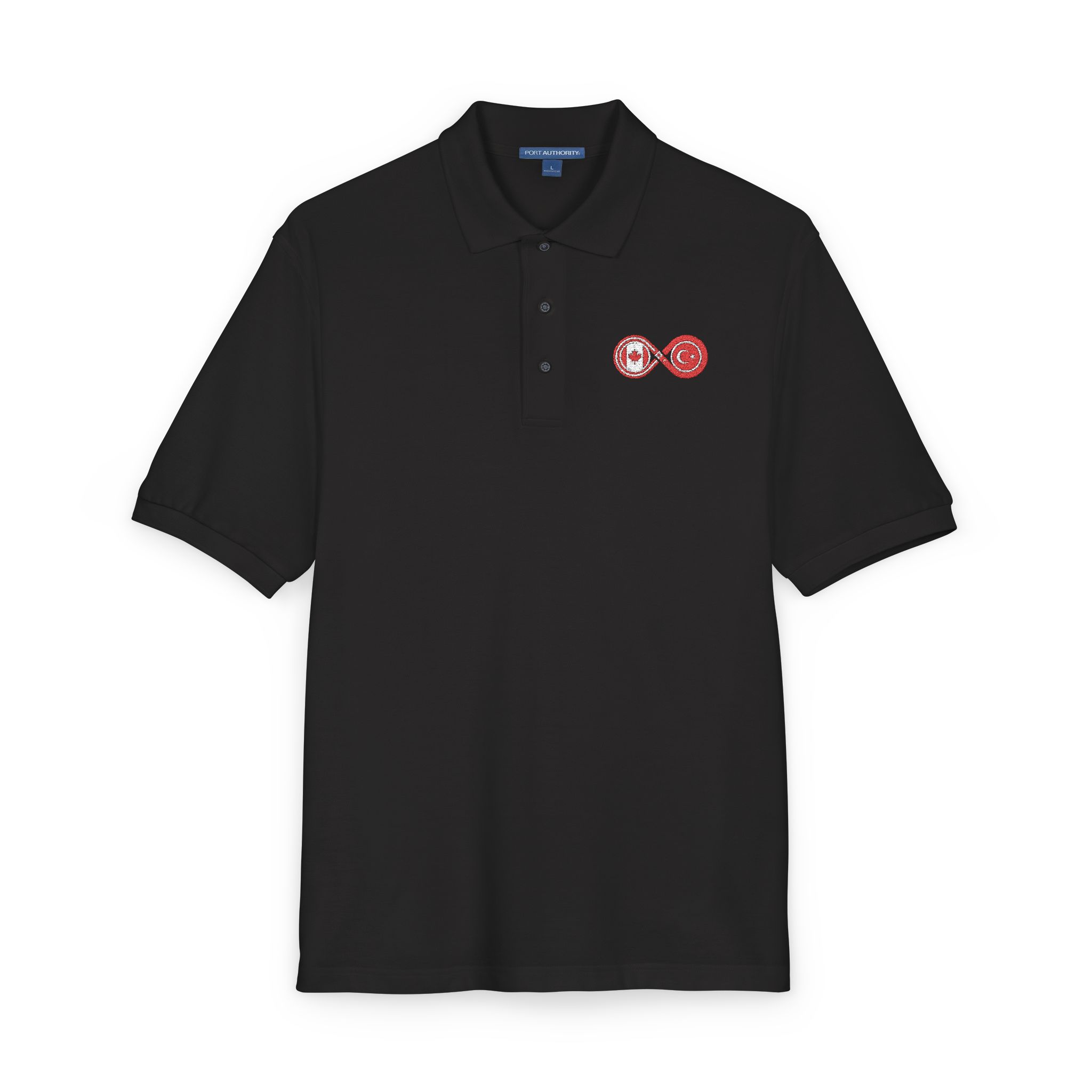Global Turkish Heritage Polo Shirt – Turkish-Canadian - Image 4