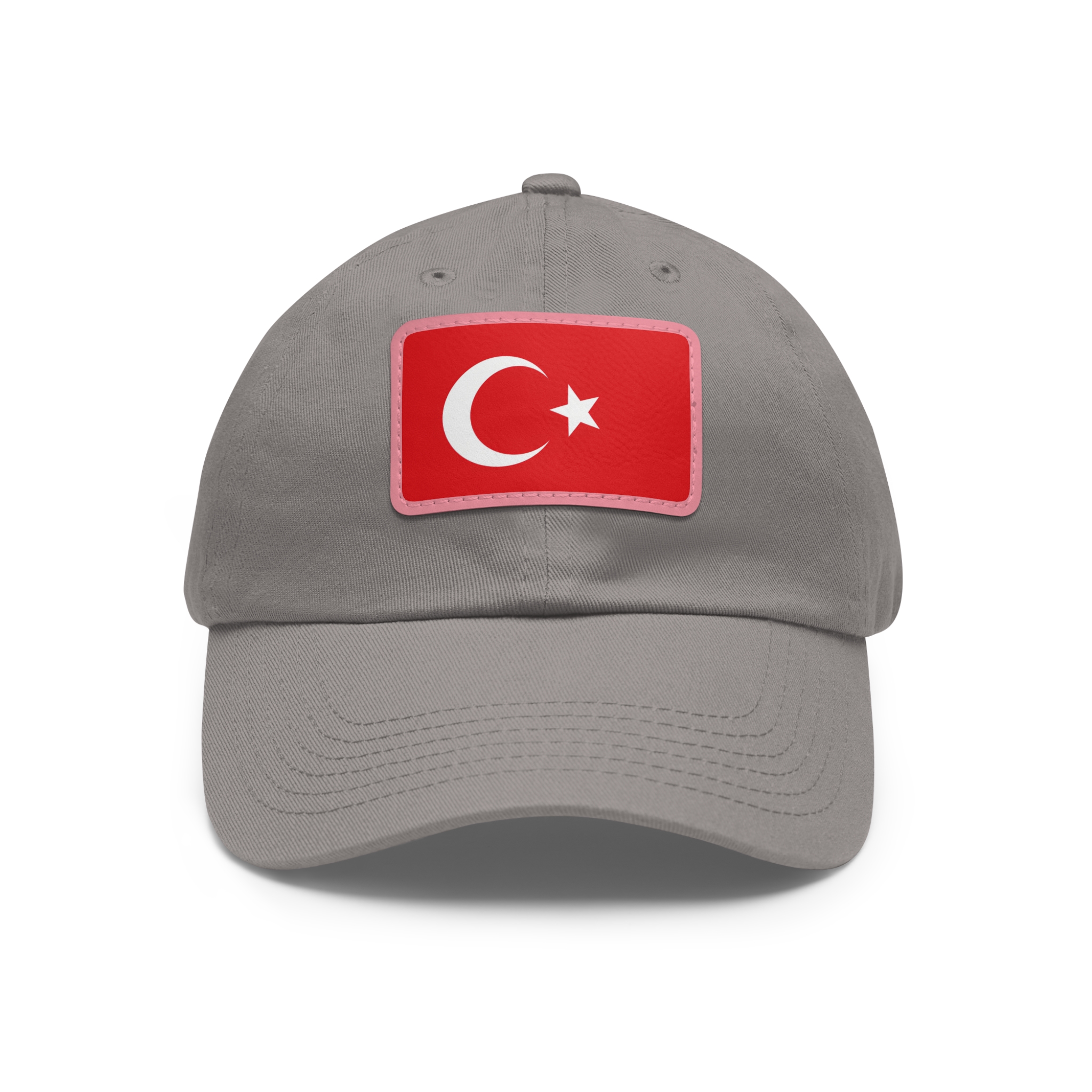 Turkish Flag Leather Patch Baseball Cap - Image 7
