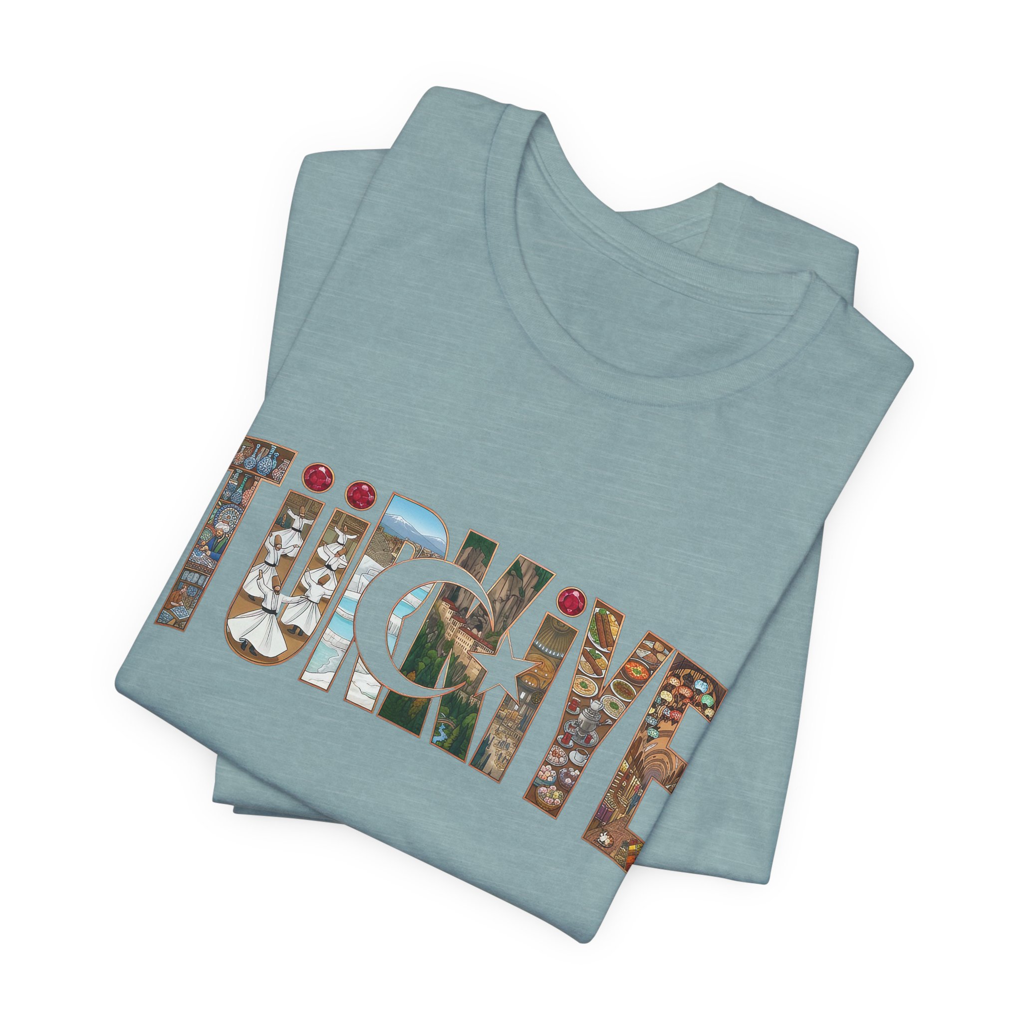 Turkiye Graphic T-shirt | Turkish Travel Souvenir Tee - Image 27