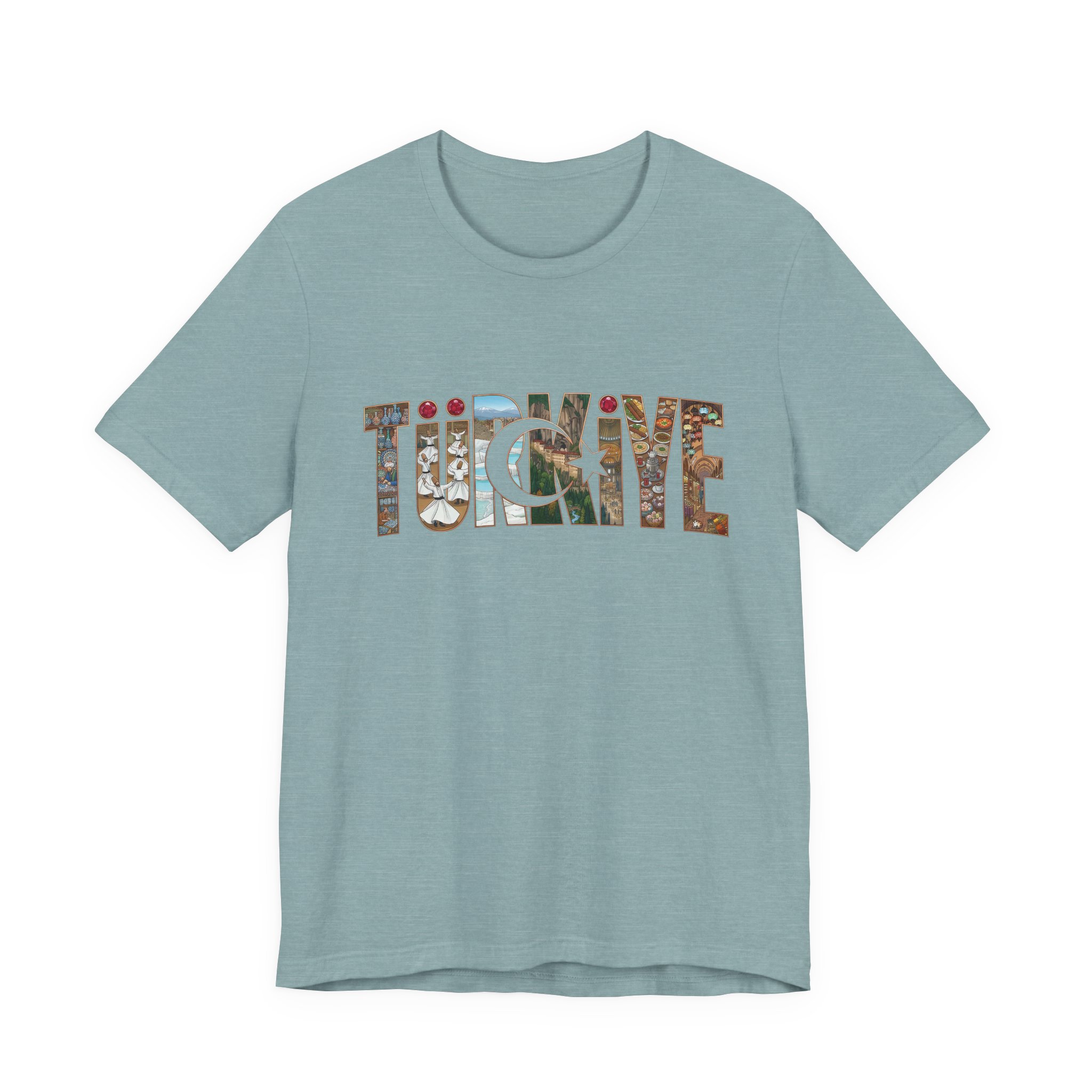 Turkiye Graphic T-shirt | Turkish Travel Souvenir Tee - Image 25