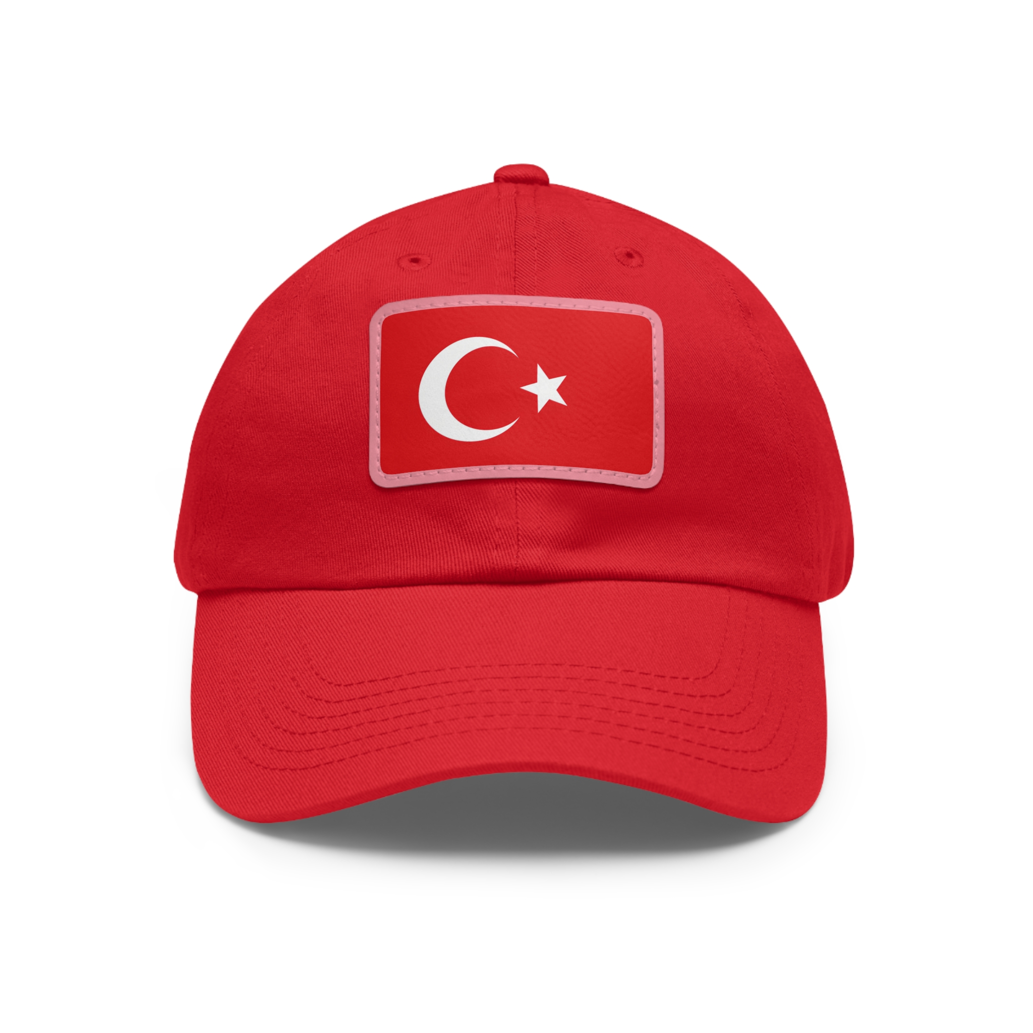 Turkish Flag Leather Patch Baseball Cap - Image 16