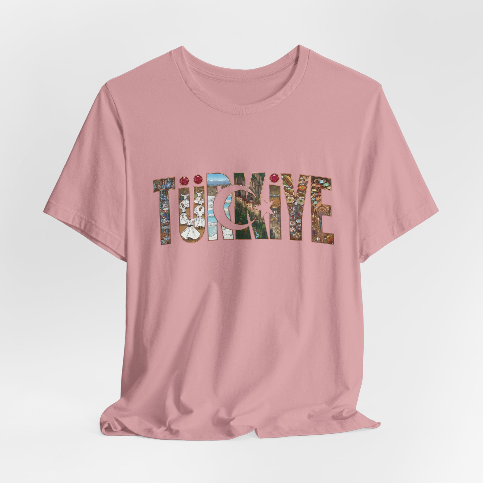 Turkiye Graphic T-shirt | Turkish Travel Souvenir Tee - Image 40