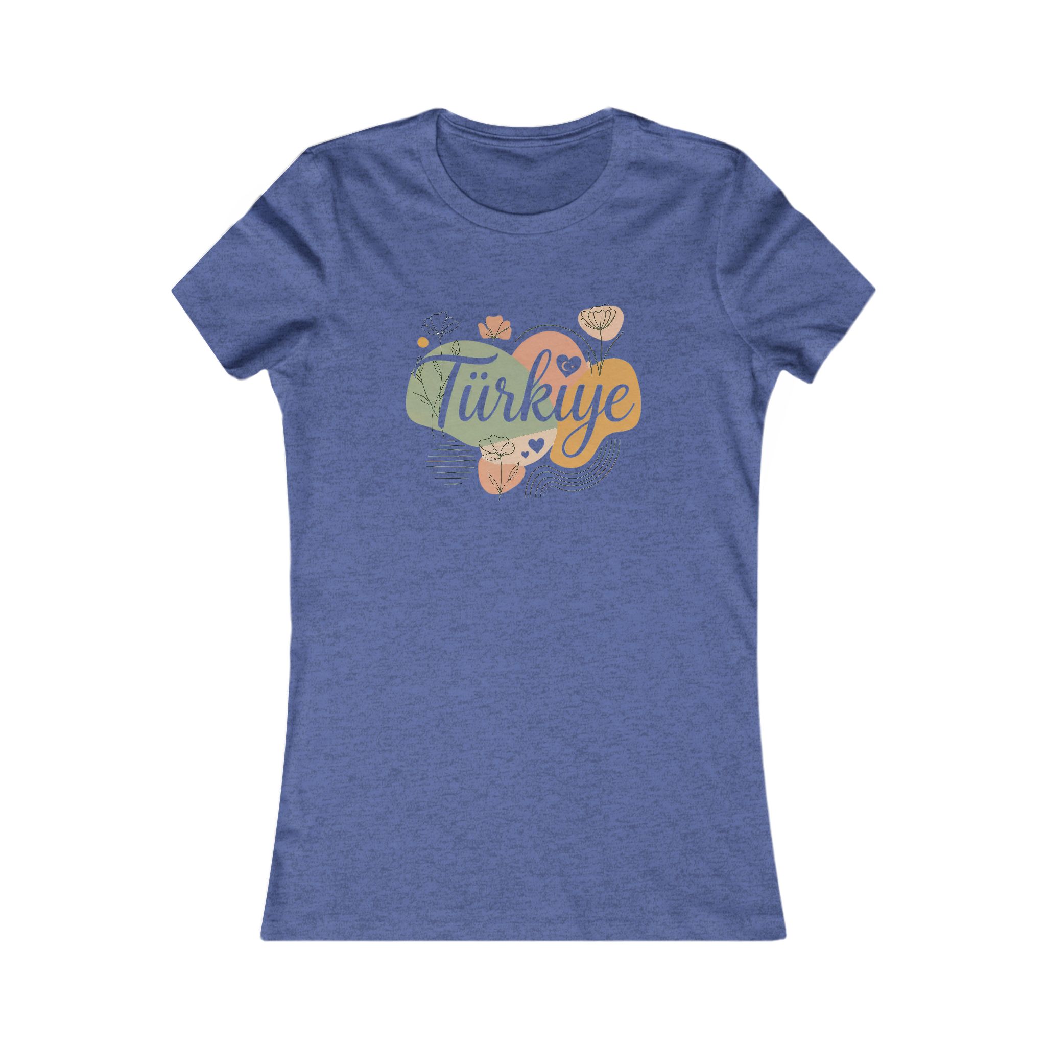 Boho Turkiye Floral Women's Favorite T-Shirt - Image 10