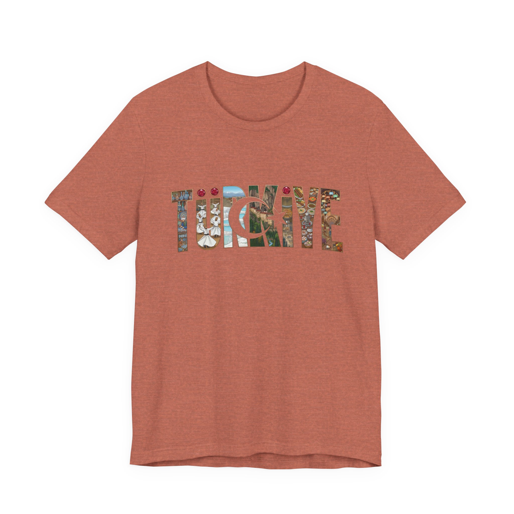 Turkiye Graphic T-shirt | Turkish Travel Souvenir Tee - Image 17