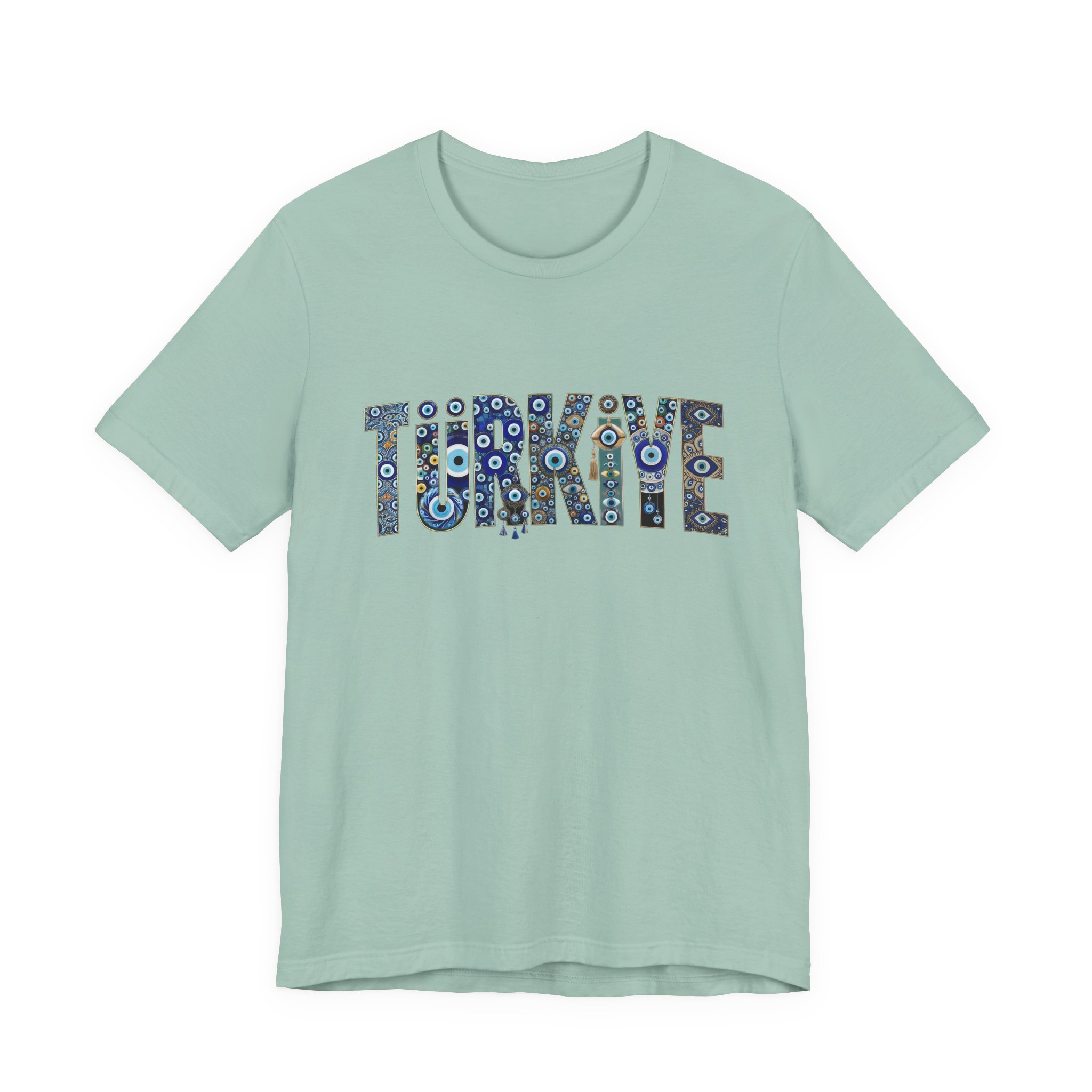 Turkiye Nazar Graphic T-shirt | Turkish Evil Eye Talisman Art