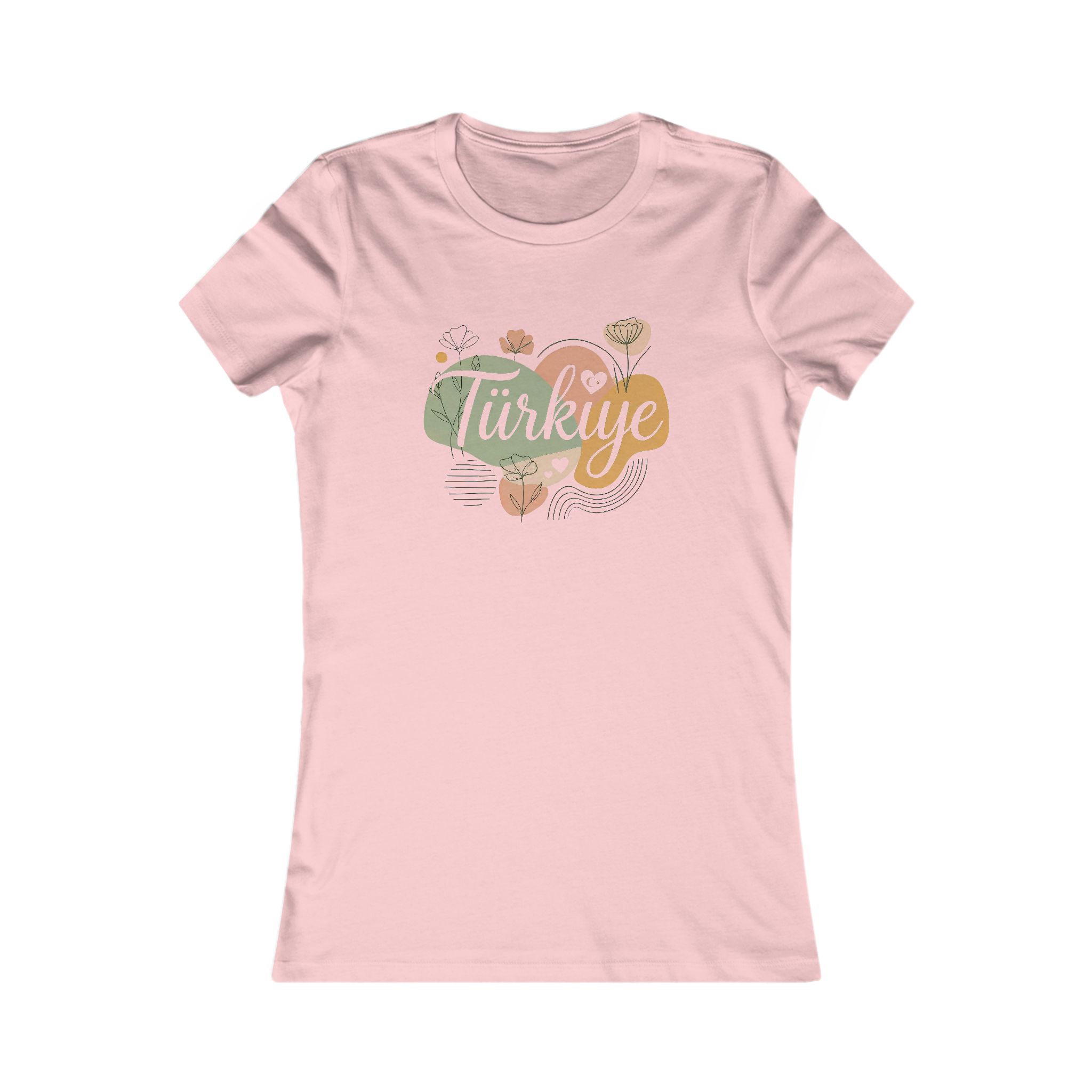 Boho Turkiye Floral Women's Favorite T-Shirt - Image 9
