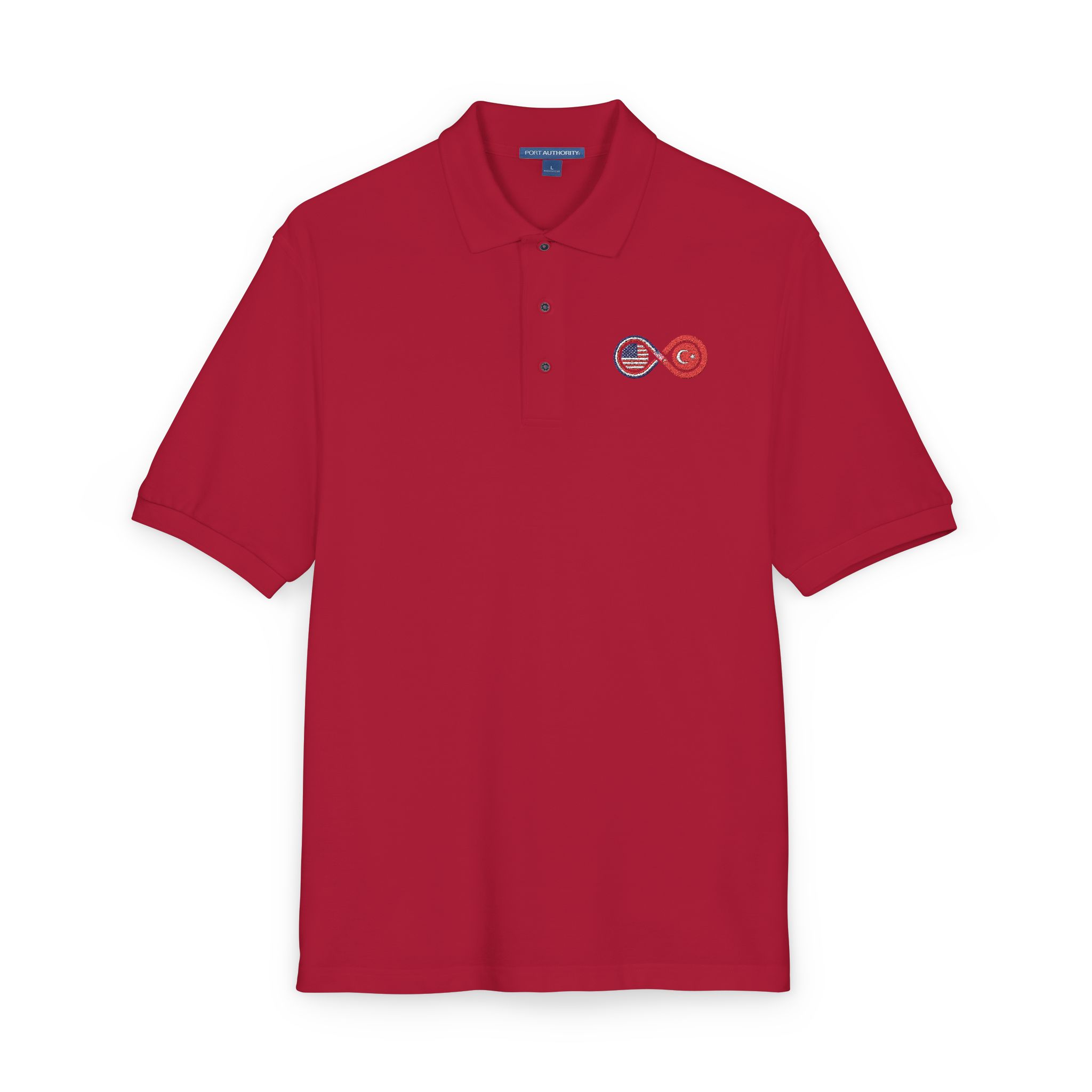 Global Turkish Heritage Polo Shirt – Turkish-American - Image 5