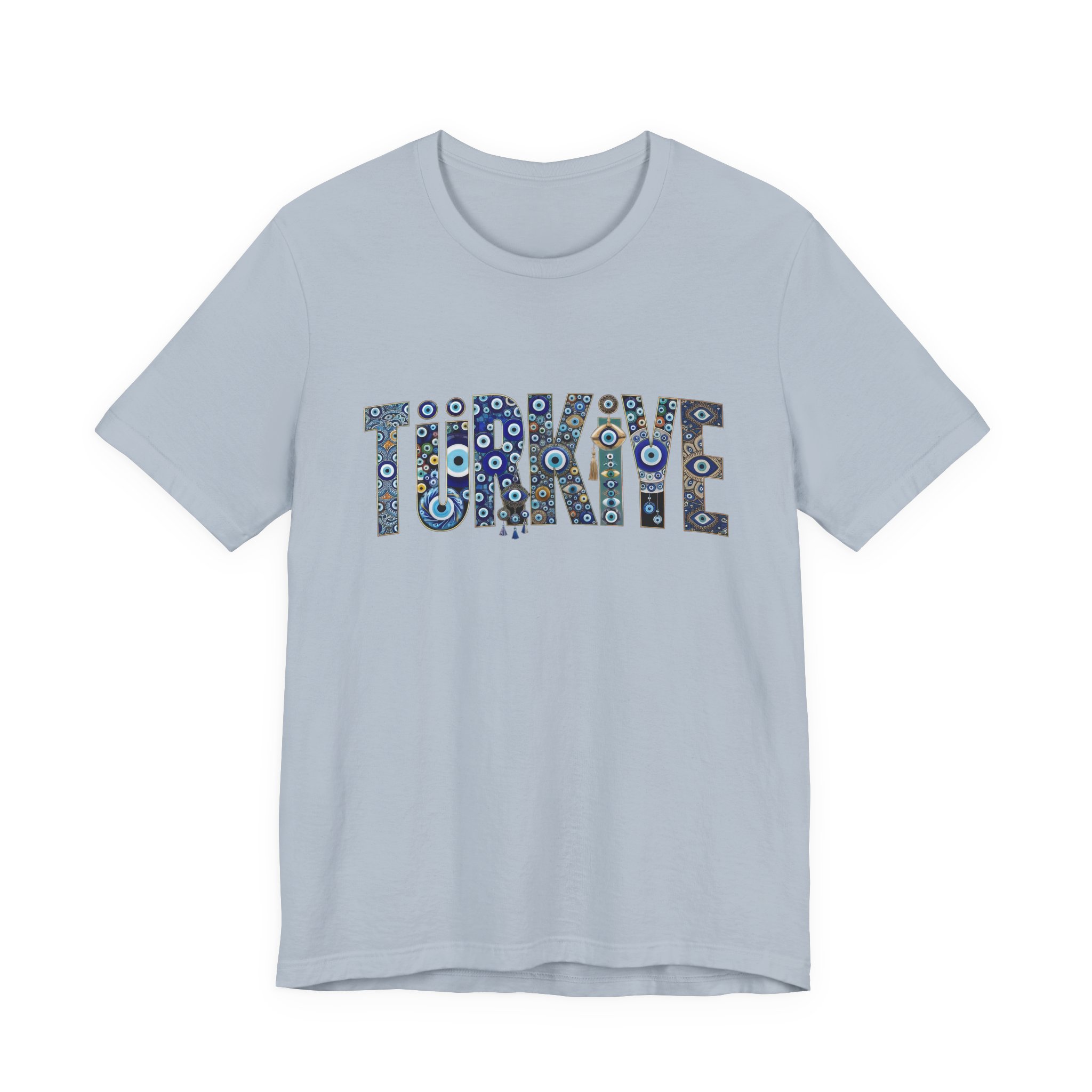 Turkiye Nazar Graphic T-shirt | Turkish Evil Eye Talisman Art - Image 41