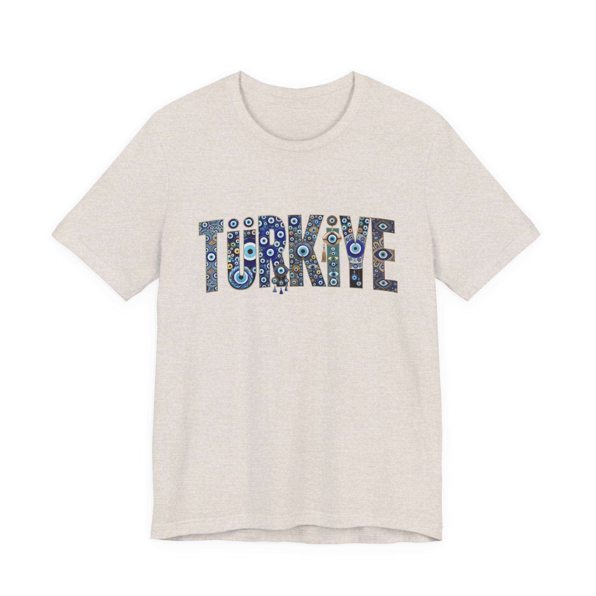 Turkiye Nazar Graphic T-shirt | Turkish Evil Eye Talisman Art - Image 17