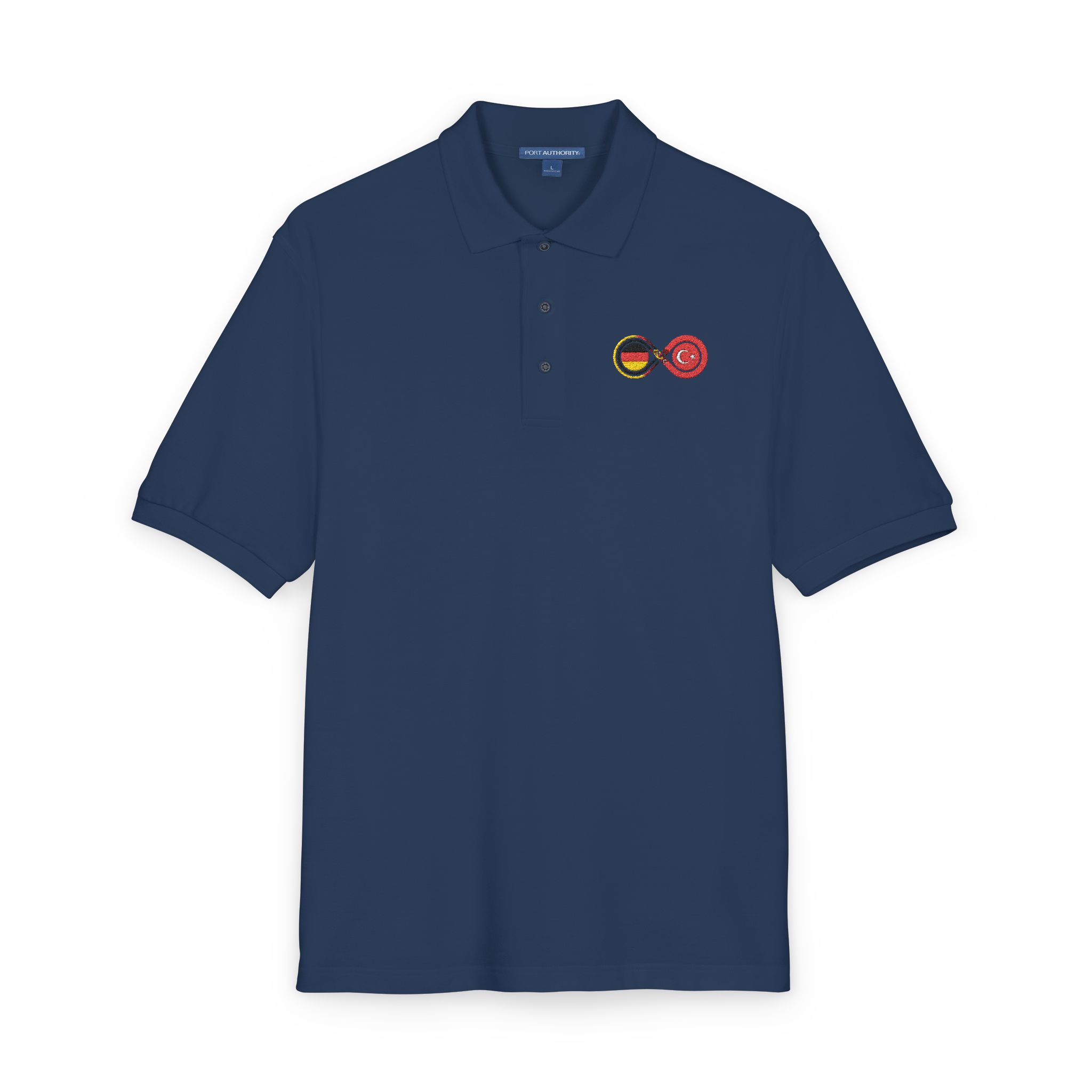 Global Turkish Heritage Polo Shirt – Turkish-German - Image 2