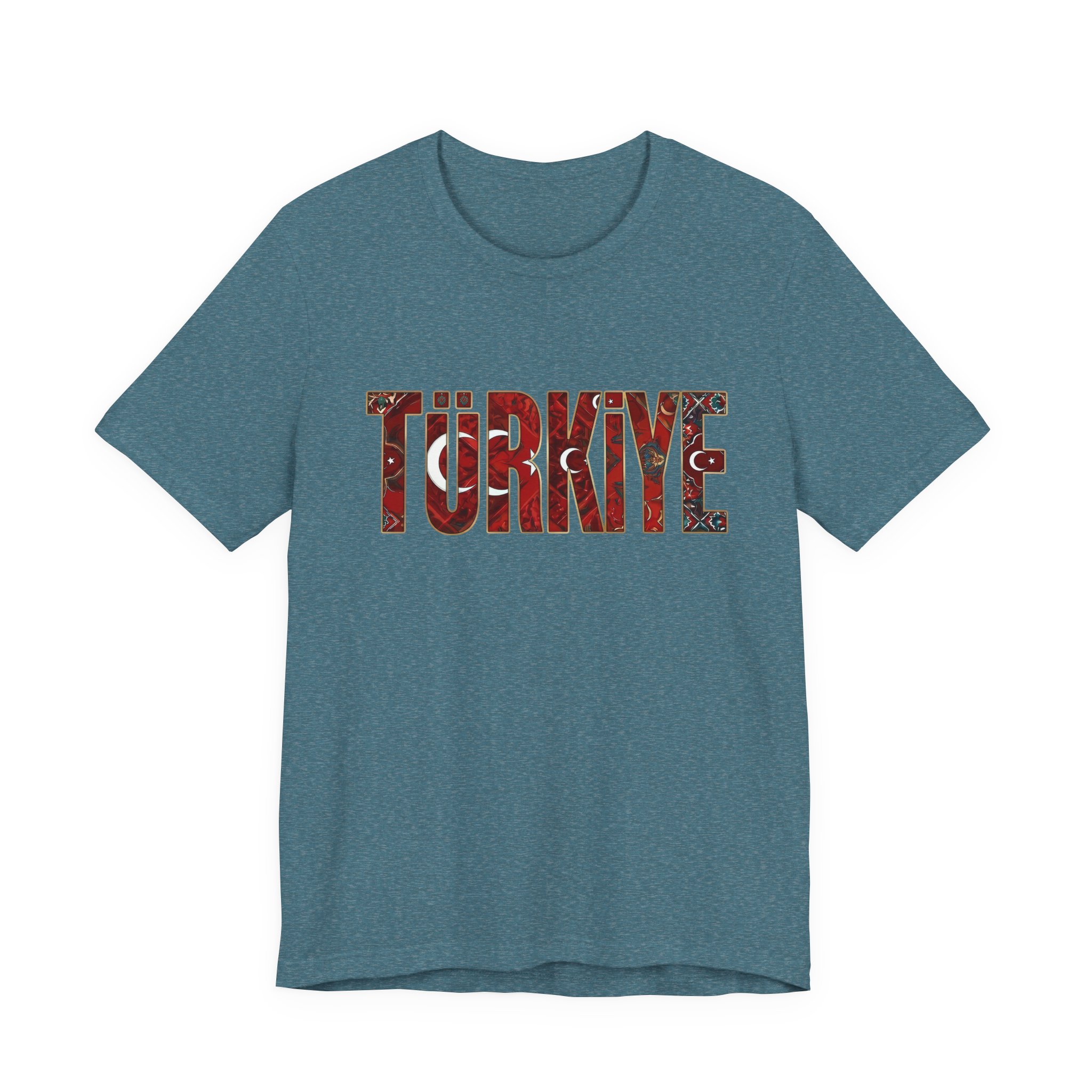 Turkiye Heritage Graphic T-shirt – Crescent & Star - Image 22