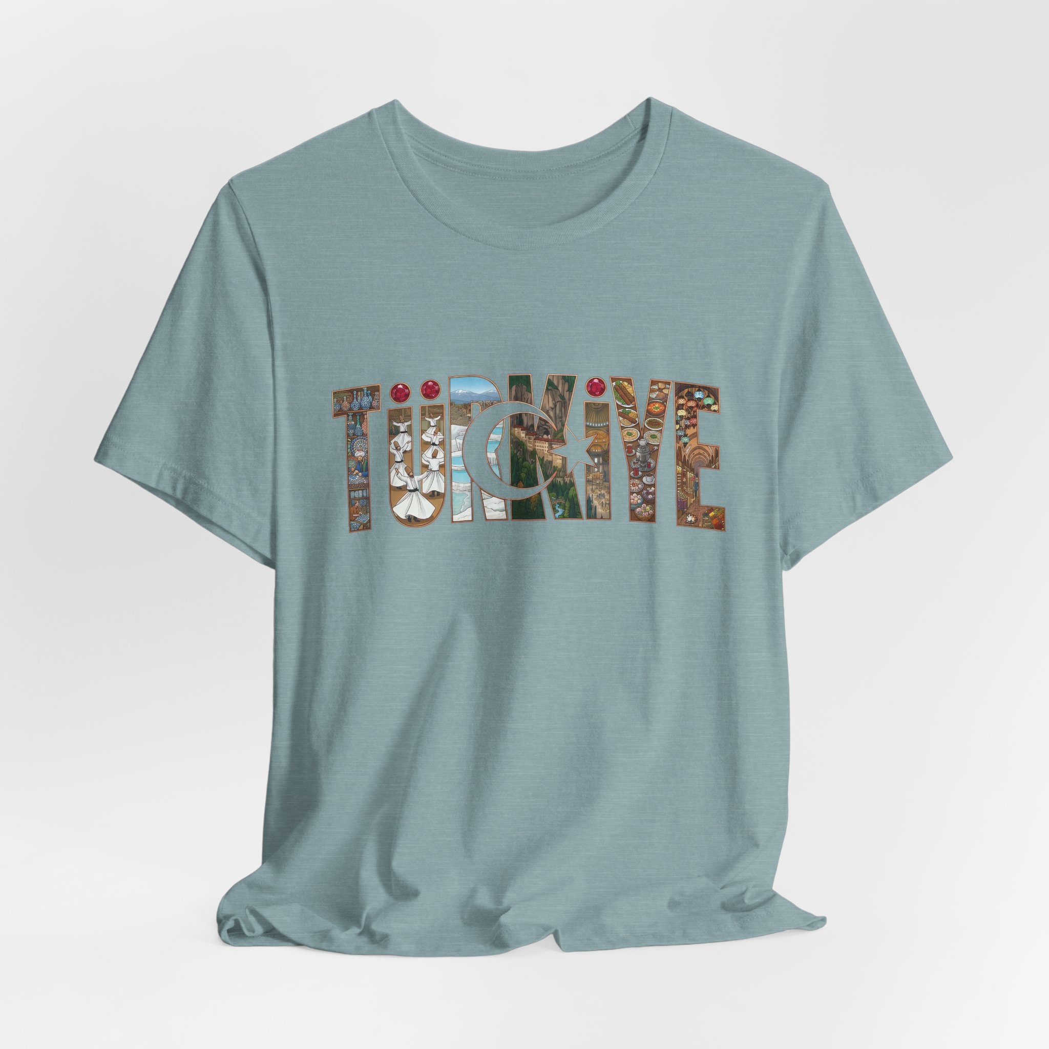 Turkiye Graphic T-shirt | Turkish Travel Souvenir Tee - Image 28