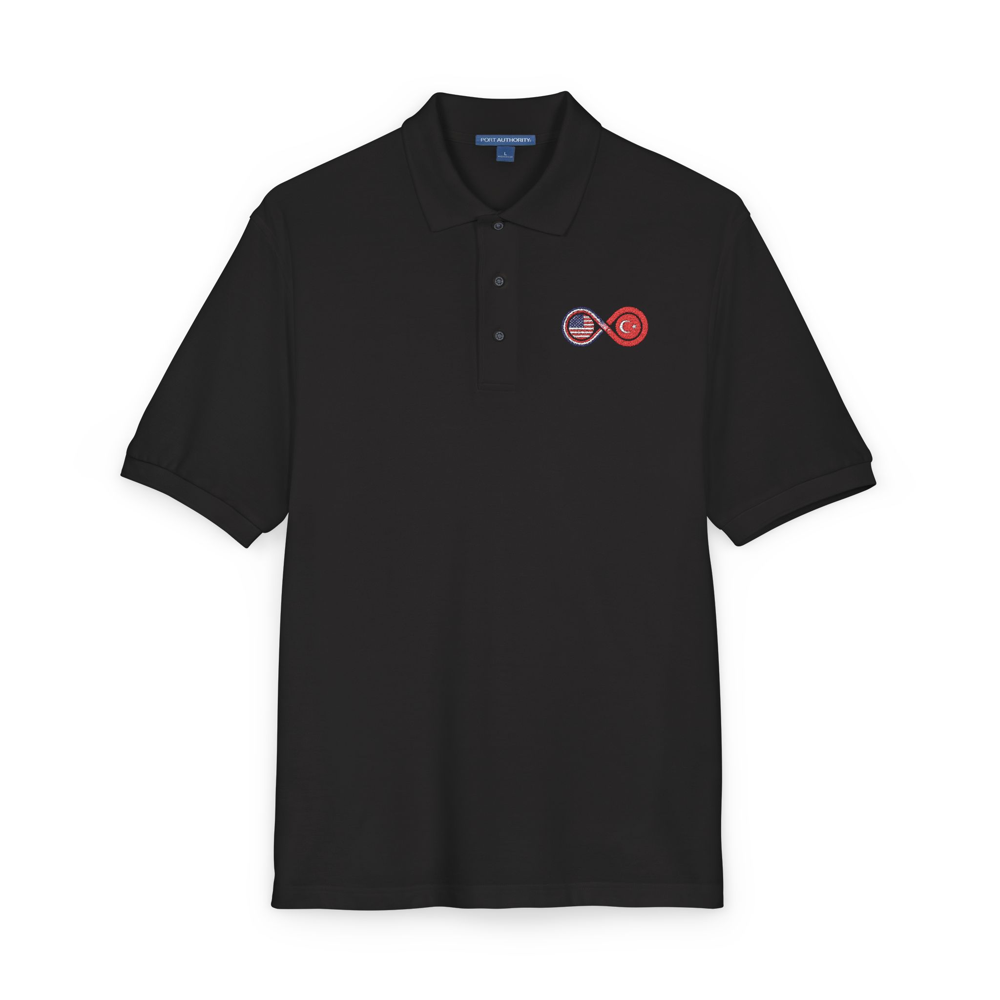 Global Turkish Heritage Polo Shirt – Turkish-American - Image 3