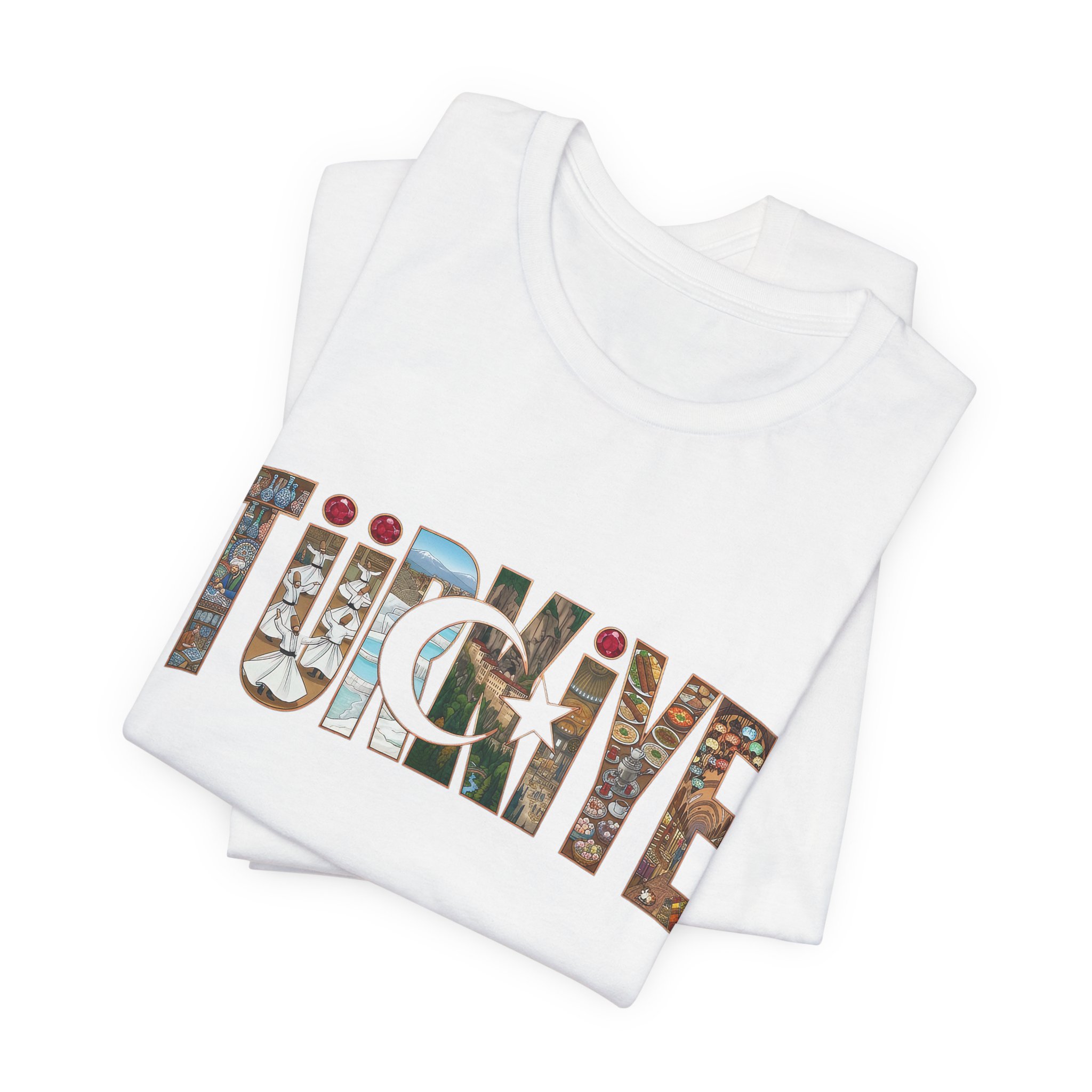 Turkiye Graphic T-shirt | Turkish Travel Souvenir Tee - Image 7