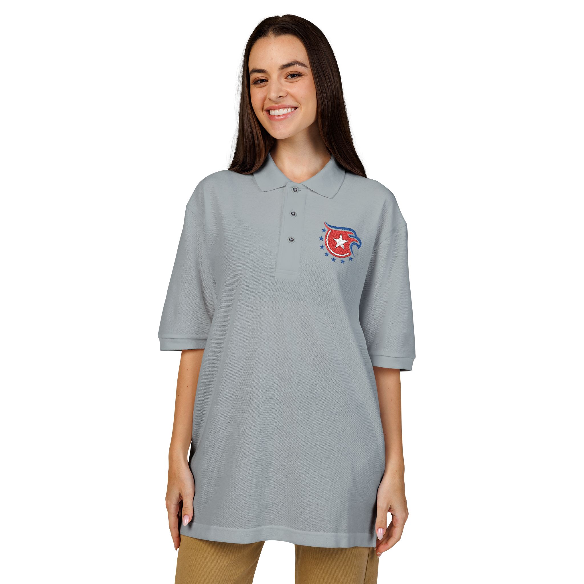 Embroidered Official Turkish Chambers Logo Polo Shirt - Image 2