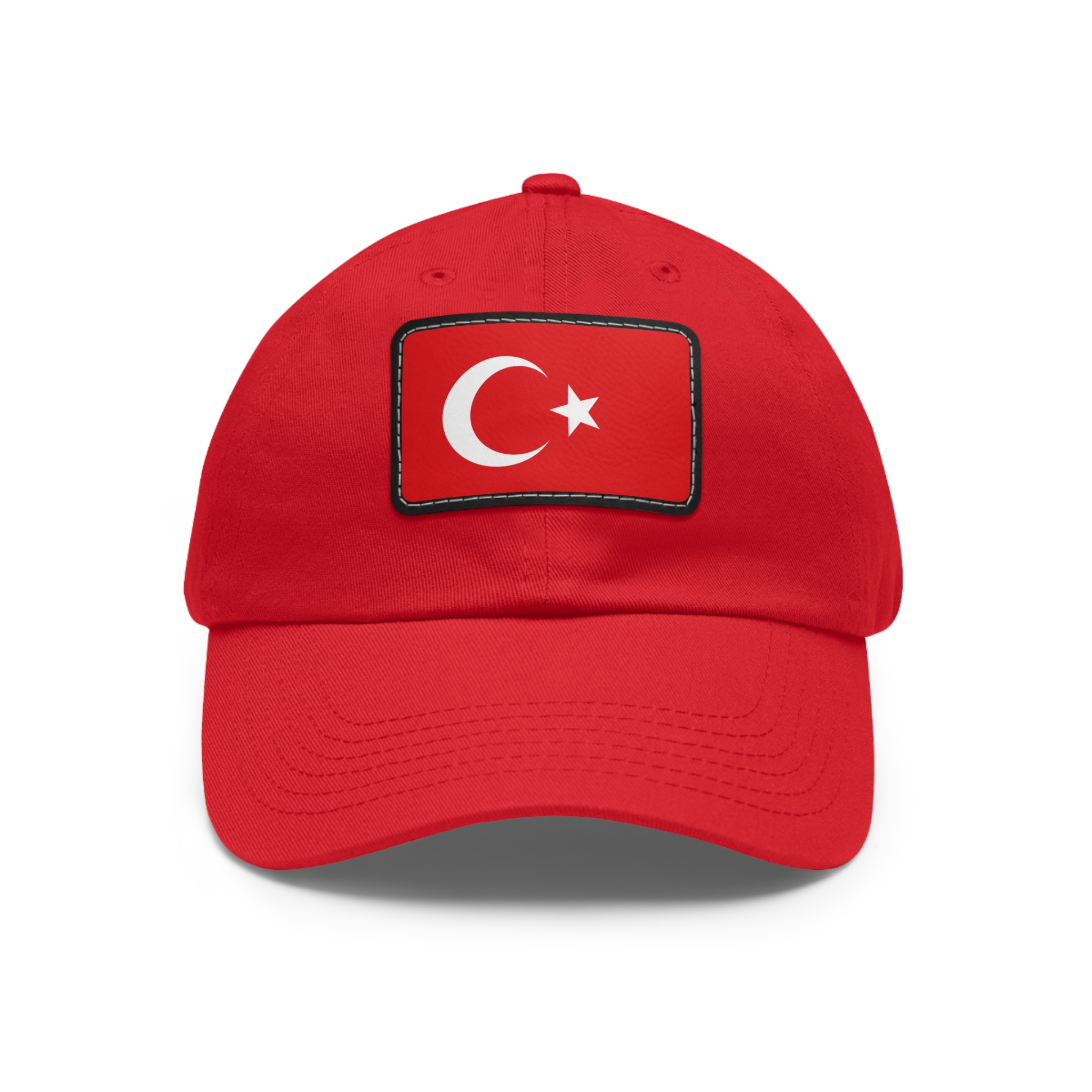 Turkish Flag Leather Patch Baseball Cap - Image 13